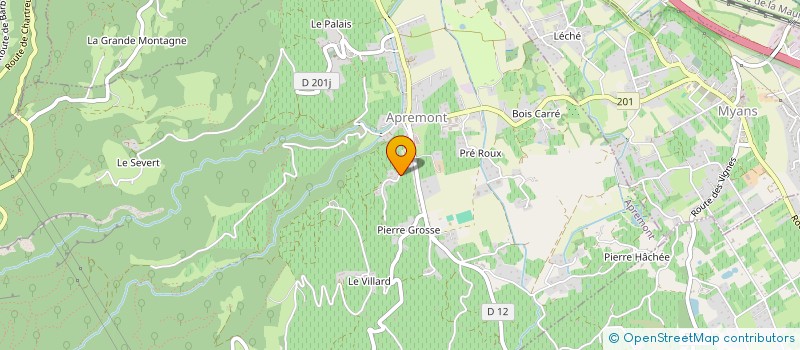 localisation de l'entreprise MONSIEUR JEAN FRANCONY  APREMONT