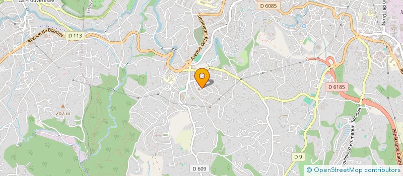 localisation de l'entreprise MONSIEUR JEAN-FRANOIS VAN STRAELEN à GRASSE