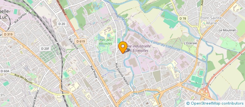 localisation de l'entreprise MONSIEUR JEAN FRAPIN à TROYES