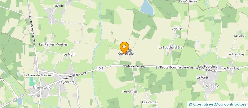 localisation de l'entreprise MONSIEUR JEAN FRASSLE à SAINT-BENIGNE