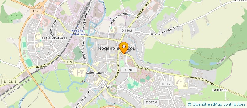 localisation de l'entreprise MONSIEUR JEAN FREBET à NOGENT-LE-ROTROU