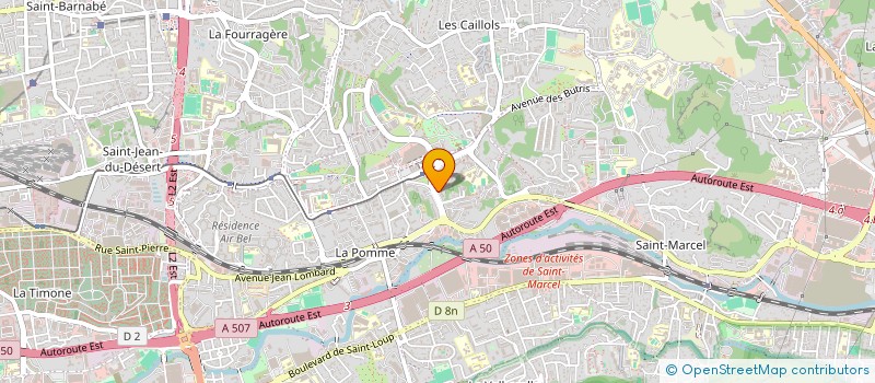 localisation de l'entreprise MONSIEUR JEAN-FREDERIC ALBERT ABAUTRET à MARSEILLE