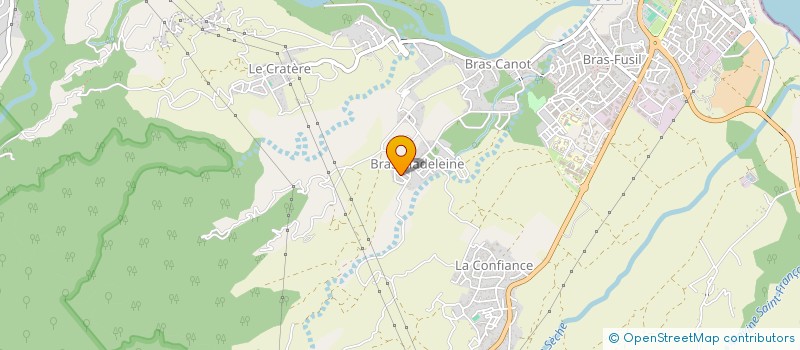 localisation de l'entreprise MONSIEUR JEAN FREDERIC CAFRAN  SAINT-BENOIT
