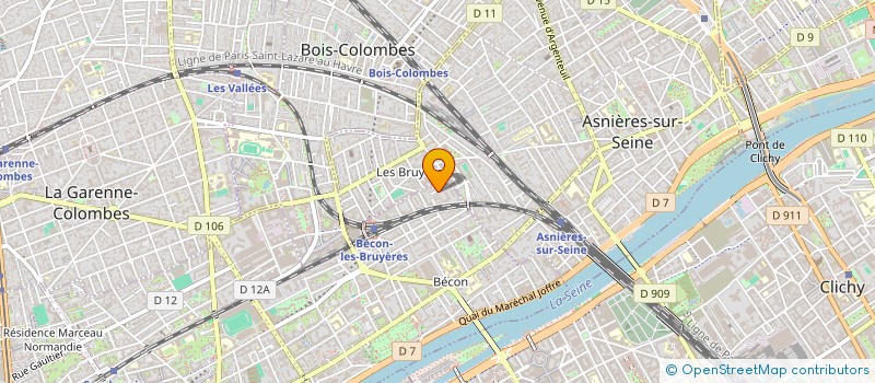 localisation de l'entreprise MONSIEUR JEAN-FREDERIC NAVARRE  COURBEVOIE