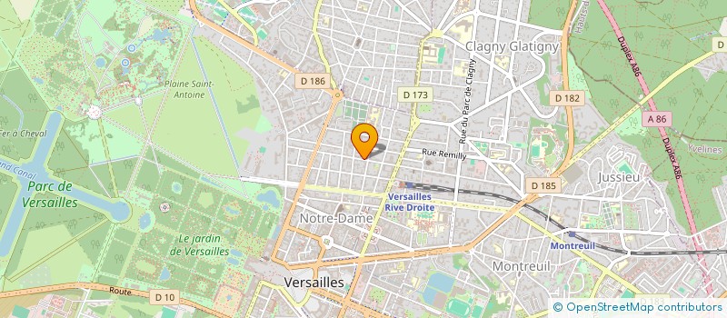 localisation de l'entreprise MONSIEUR JEAN-FREDERIC PATRAT à VERSAILLES