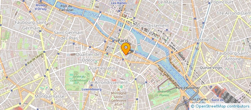 localisation de l'entreprise MONSIEUR JEAN-FREDERIC PIANELLI  PARIS