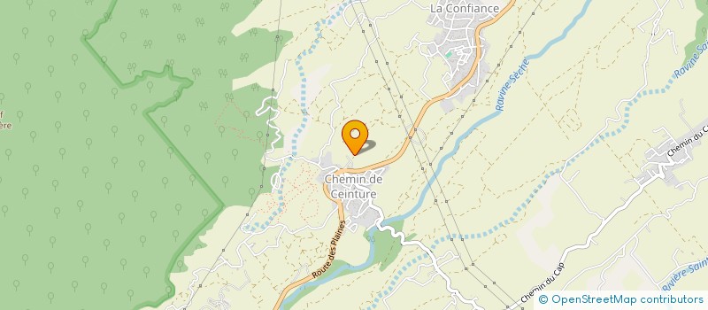 localisation de l'entreprise MONSIEUR JEAN FREDERIC TECHER à SAINT-BENOIT