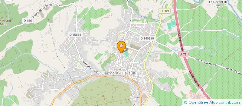 localisation de l'entreprise MONSIEUR JEAN FREDRIC à CLERMONT L HERAULT