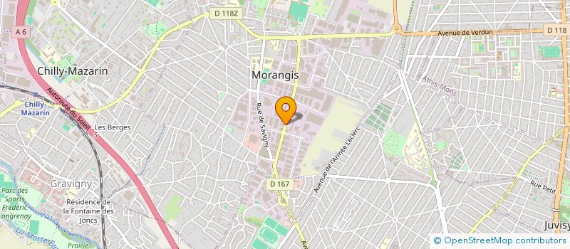 localisation de l'entreprise MONSIEUR JEAN FREMONT à MORANGIS