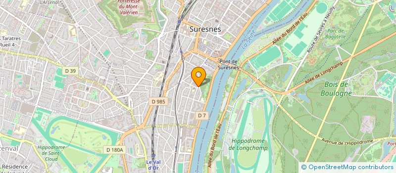 localisation de l'entreprise MONSIEUR JEAN FRENKEL à SURESNES