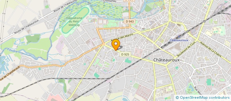 localisation de l'entreprise MONSIEUR JEAN FRESLON à CHATEAUROUX