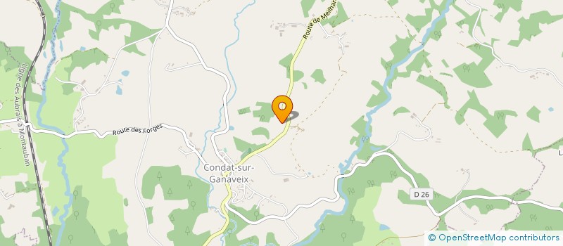 localisation de l'entreprise MONSIEUR JEAN FREYSSINET  UZERCHE