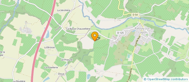 localisation de l'entreprise MONSIEUR JEAN FRIBAULT  CHEMILLE-EN-ANJOU