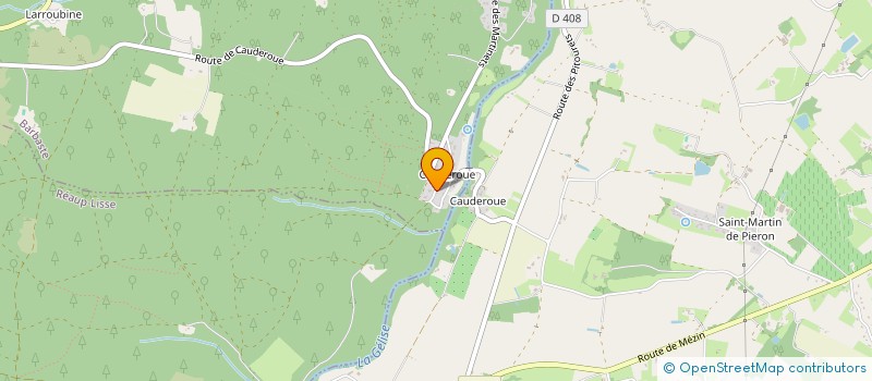 localisation de l'entreprise MONSIEUR JEAN FRICARD  MEZIN