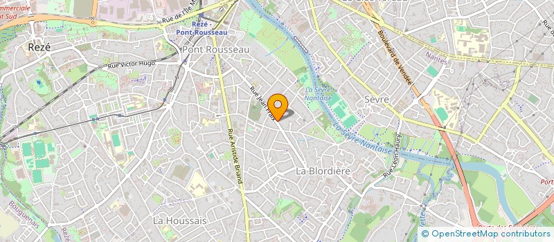 localisation de l'entreprise MONSIEUR JEAN FRICAUD  REZE