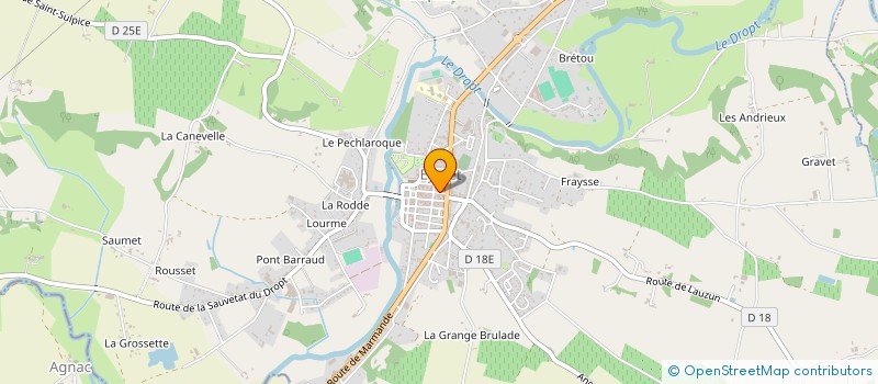 localisation de l'entreprise MONSIEUR JEAN FRITSCH à RAZAC D'EYMET