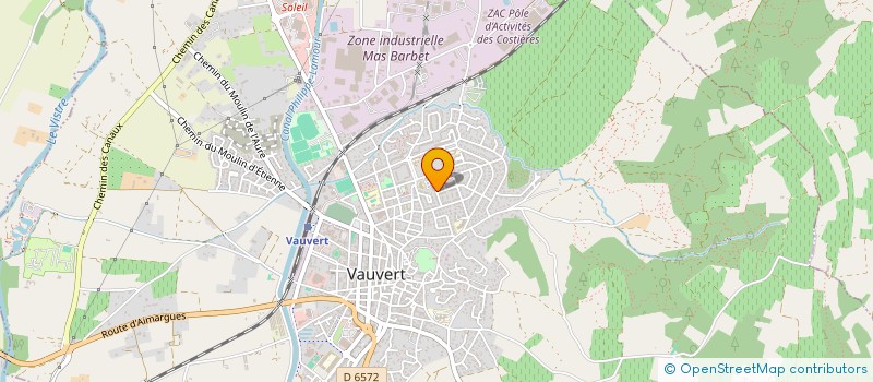 localisation de l'entreprise MONSIEUR JEAN FRITZ à VAUVERT