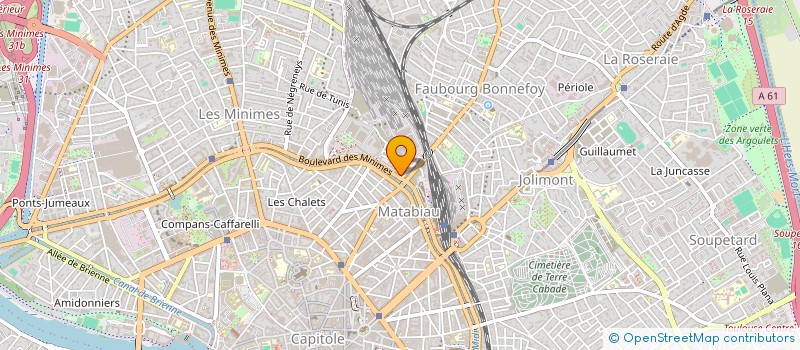 localisation de l'entreprise MONSIEUR JEAN FRIXTALON à TOULOUSE