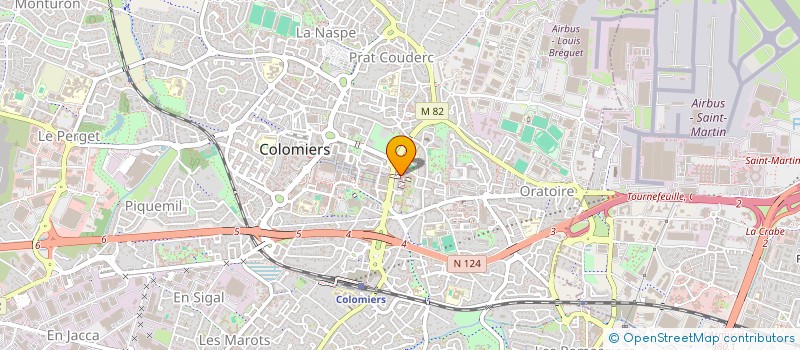 localisation de l'entreprise MONSIEUR JEAN FROMENT à COLOMIERS