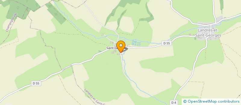 localisation de l'entreprise MONSIEUR JEAN FROMENTIN  LANDRES-ET-SAINT-GEORGES