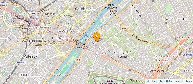 localisation de l'entreprise MONSIEUR JEAN FROMONT à NEUILLY-SUR-SEINE
