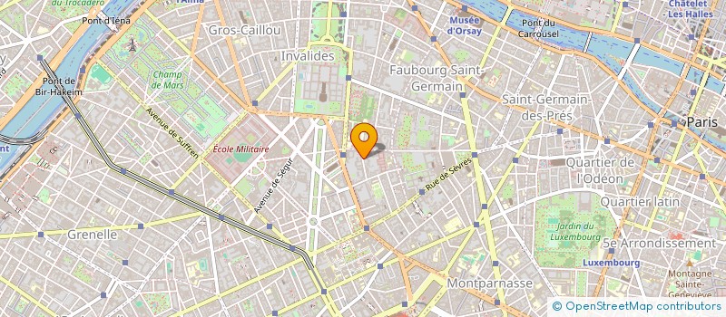 localisation de l'entreprise MONSIEUR JEAN FROTIER DE BAGNEUX  PARIS