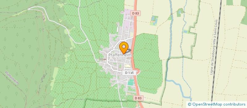 localisation de l'entreprise MONSIEUR JEAN FULHABER  PFAFFENHEIM