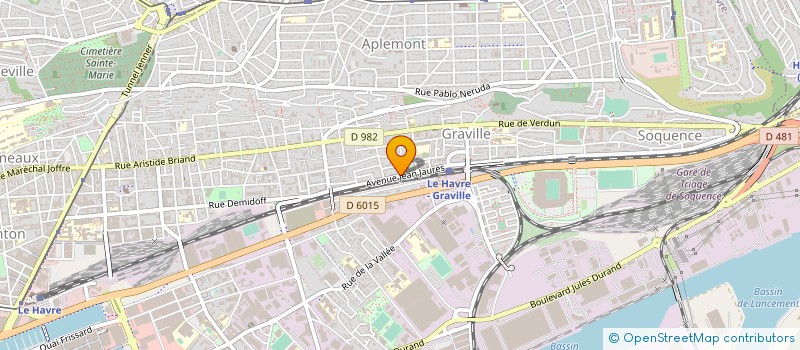 localisation de l'entreprise MONSIEUR JEAN FUSTER à LE HAVRE