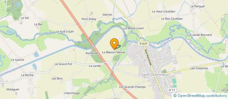 localisation de l'entreprise MONSIEUR JEAN GABILLARD  SAINT-PERN