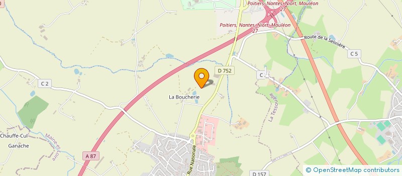 localisation de l'entreprise MONSIEUR JEAN GABORIAU à CHOLET