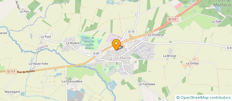 localisation de l'entreprise MONSIEUR JEAN GABORIT à LA MARNE