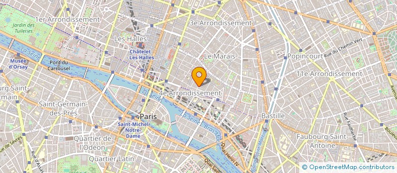 localisation de l'entreprise MONSIEUR JEAN GABORIT  PARIS