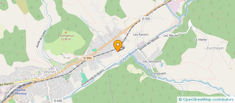 localisation de l'entreprise MONSIEUR JEAN-GABRIEL ARNAUD  VEYNES