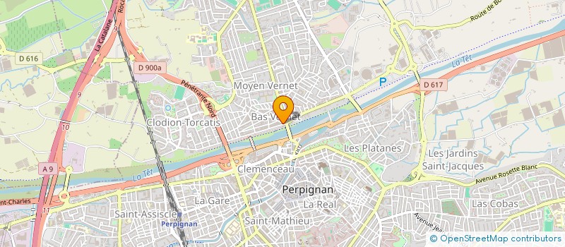 localisation de l'entreprise MONSIEUR JEAN-GABRIEL BOIX à PERPIGNAN