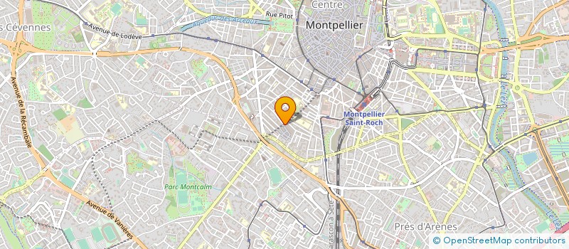 localisation de l'entreprise MONSIEUR JEAN GABRIEL LUBAC à MONTPELLIER