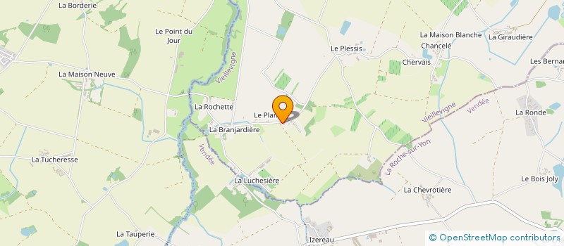 localisation de l'entreprise MONSIEUR JEAN-GABRIEL MARIONNEAU  VIEILLEVIGNE