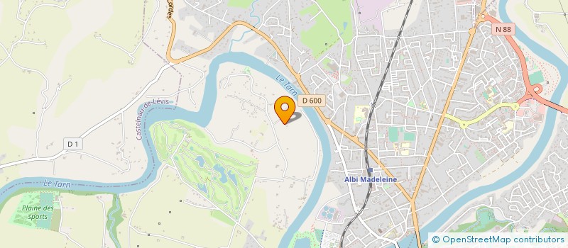 localisation de l'entreprise MONSIEUR JEAN GABRIEL PELISSOU  ALBI