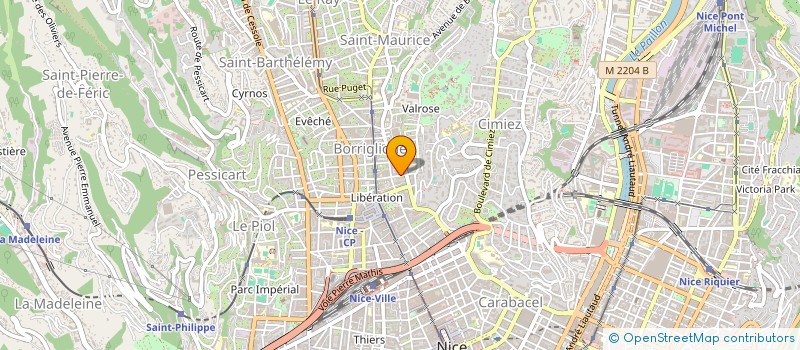 localisation de l'entreprise MONSIEUR JEAN-GABRIEL REMY à NICE