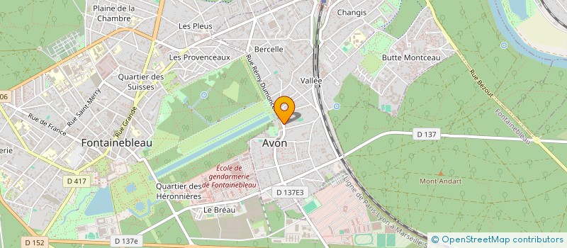 localisation de l'entreprise MONSIEUR JEAN-GABRIEL ROUSSELOT à AVON