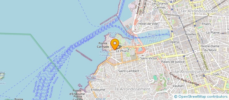 localisation de l'entreprise MONSIEUR JEAN GABRIELLI à MARSEILLE