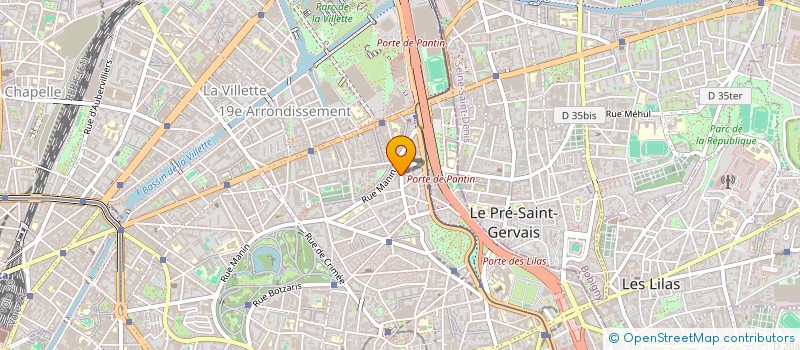 localisation de l'entreprise MONSIEUR JEAN GAC  PARIS