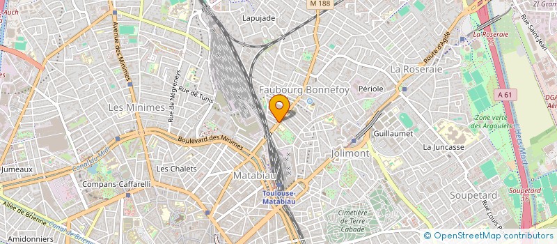 localisation de l'entreprise MONSIEUR JEAN GADI à TOULOUSE