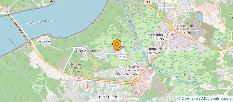 localisation de l'entreprise MONSIEUR JEAN-GAEL BUISSERETH  MATOURY