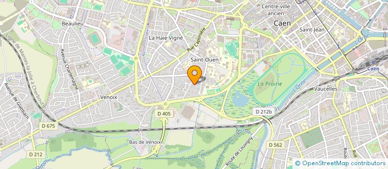 localisation de l'entreprise MONSIEUR JEAN-GAEL SIVIGNON à CAEN