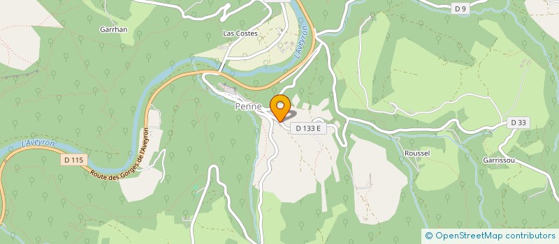 localisation de l'entreprise MONSIEUR JEAN GAIGNARD  PUYCELSI