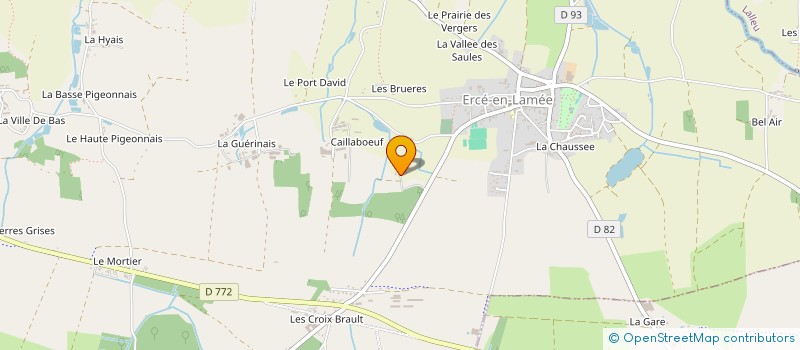 localisation de l'entreprise MONSIEUR JEAN GAIGNEUX à TEILLAY
