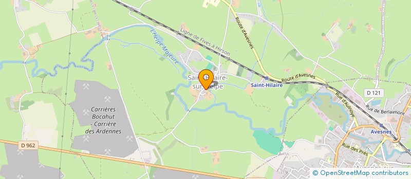 localisation de l'entreprise MONSIEUR JEAN GAILLARD à SAINT-HILAIRE-SUR-HELPE