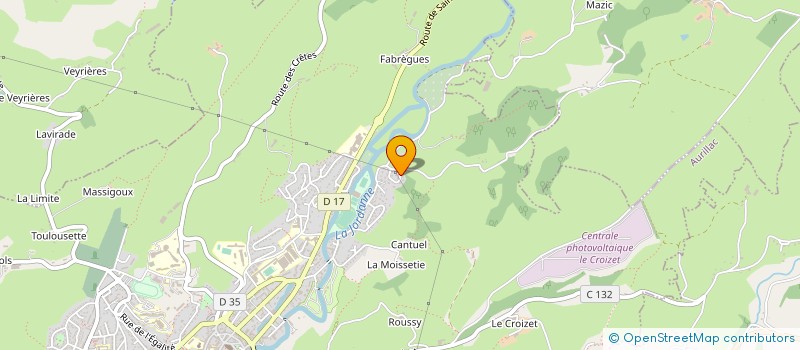 localisation de l'entreprise MONSIEUR JEAN GAILLARD à AURILLAC
