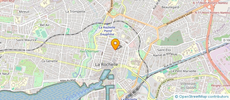 localisation de l'entreprise MONSIEUR JEAN GAILLET à LA ROCHELLE