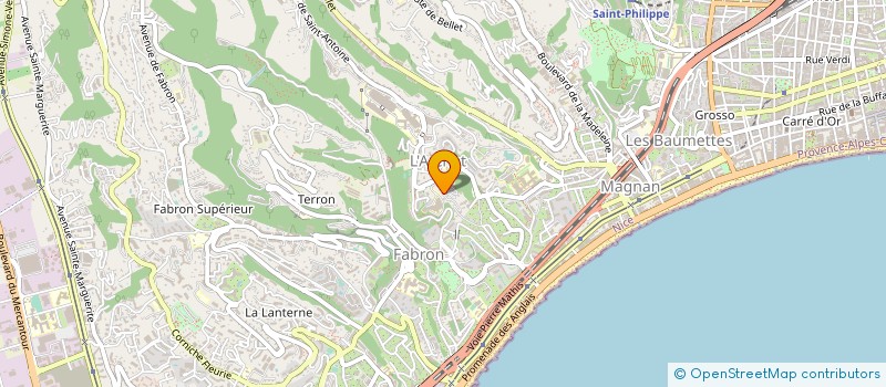 localisation de l'entreprise MONSIEUR JEAN GALANO à NICE